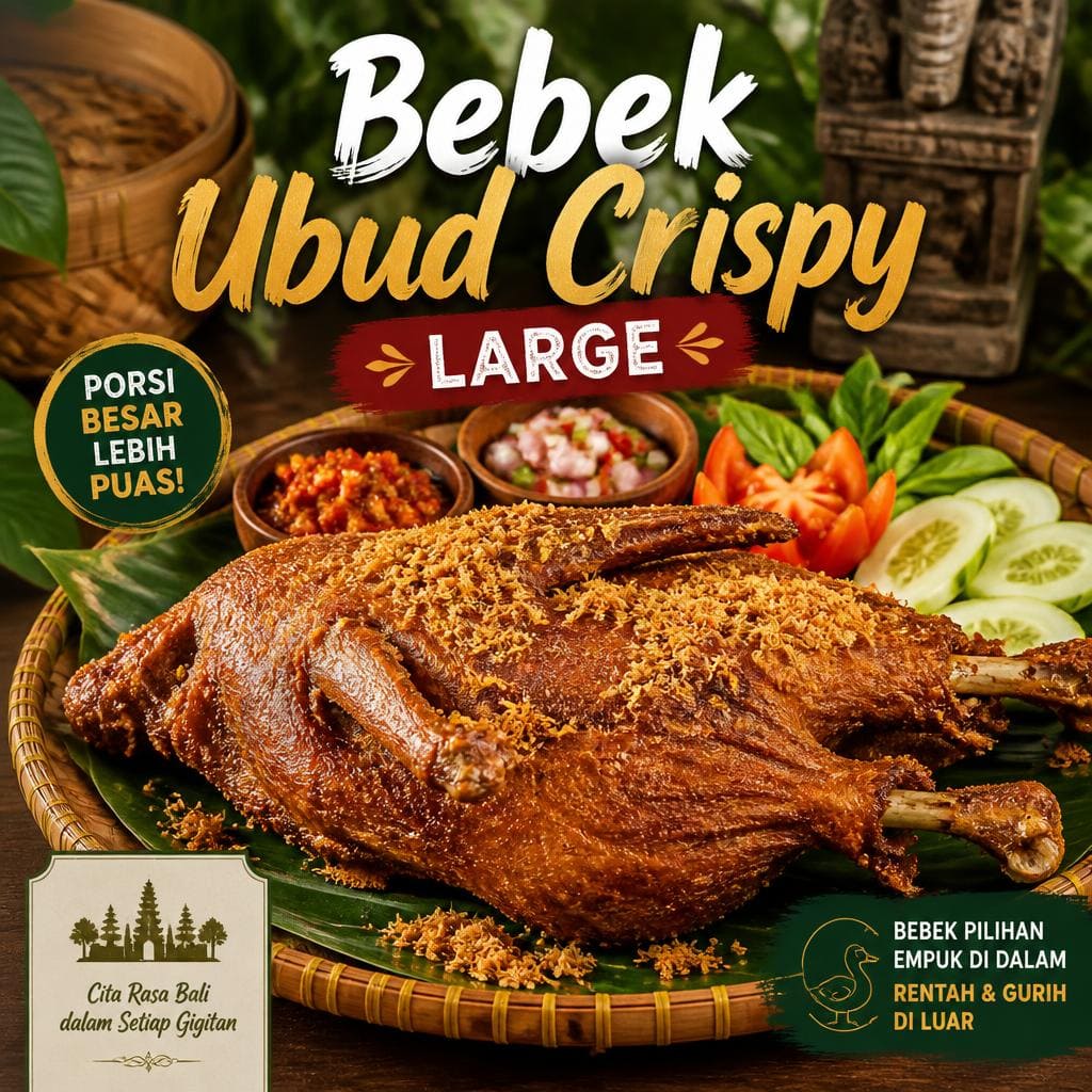 Bebek Ubud Crispy Large